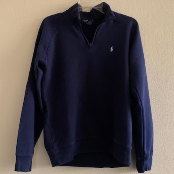 Polo Half Zip Pullover sweater - Picture 1 of 4